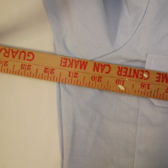 DSCP Wings Collection US Air Force Uniform Button Up Shirt Mens Size 16 35 Blue - Picture 7 of 9